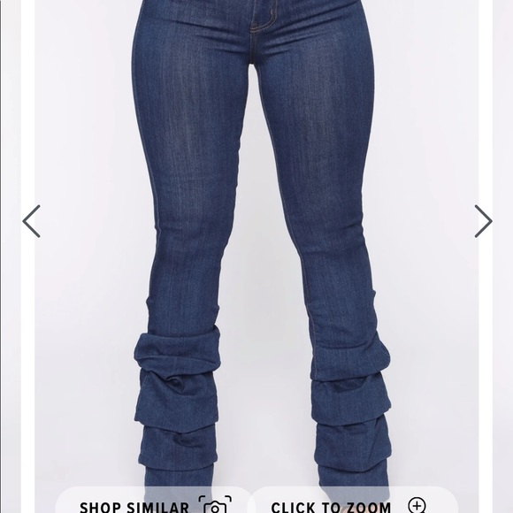 Stacked jeans denim - Picture 6 of 6